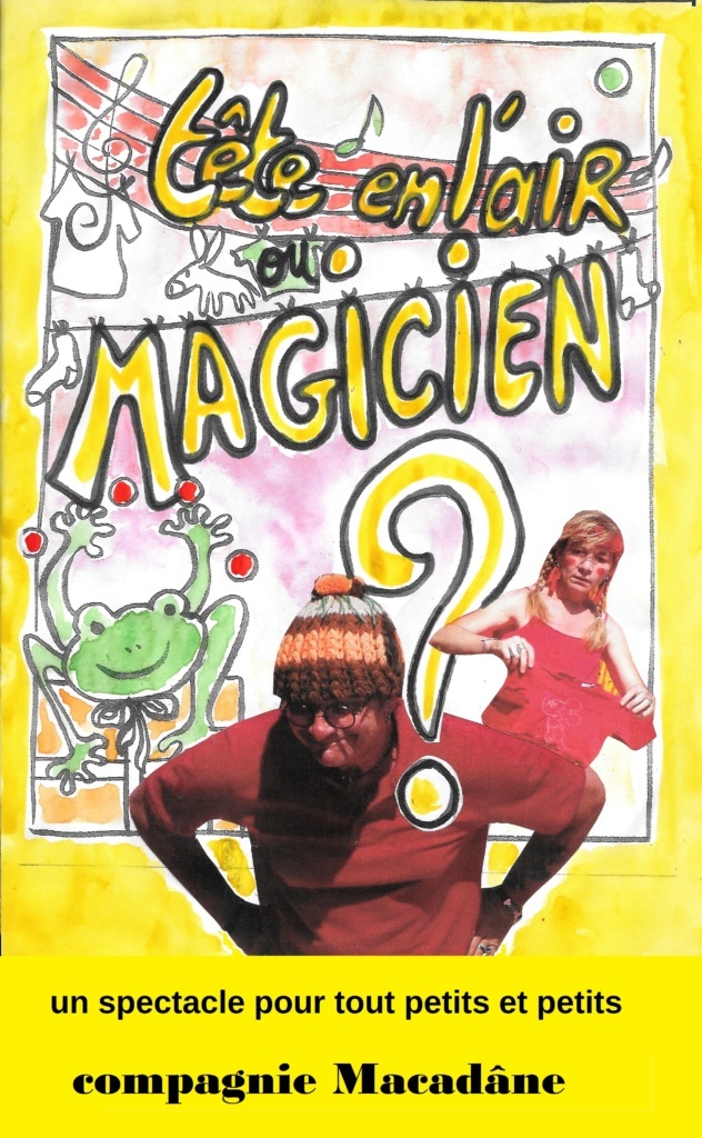 Affiche Tête en l'air ou magicien