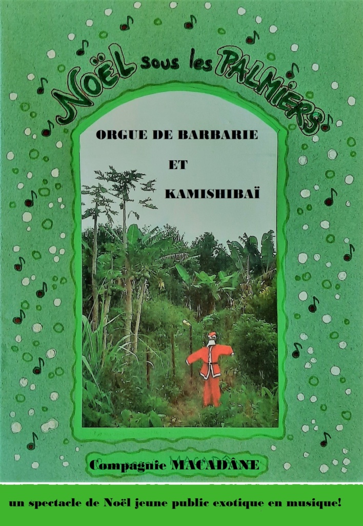 affiche NOËL SOUS LES PALMIERS