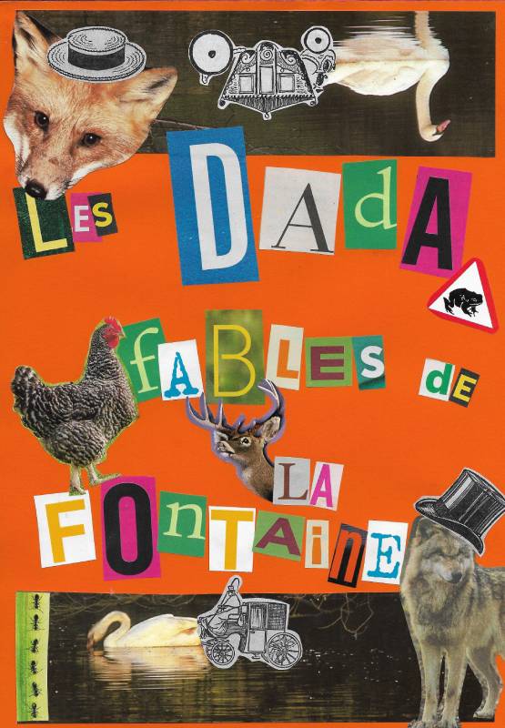affiche LES DADAFABLES de La Fontaine